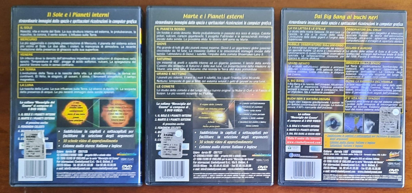 3 DVD - Meraviglie del cosmo. Un'enciclopedia dell'Universo