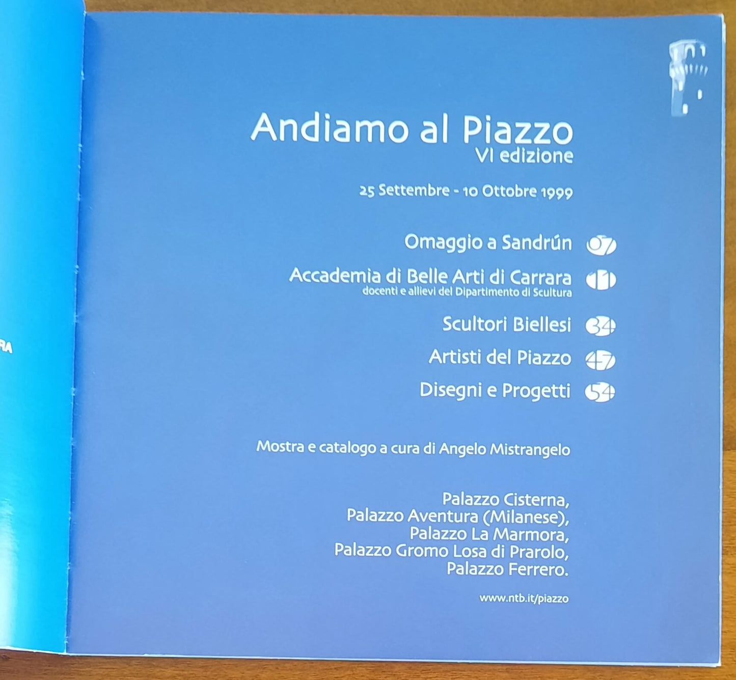 Andiamo al Piazzo ’99 - A Cura Di Angelo Mistrangelo