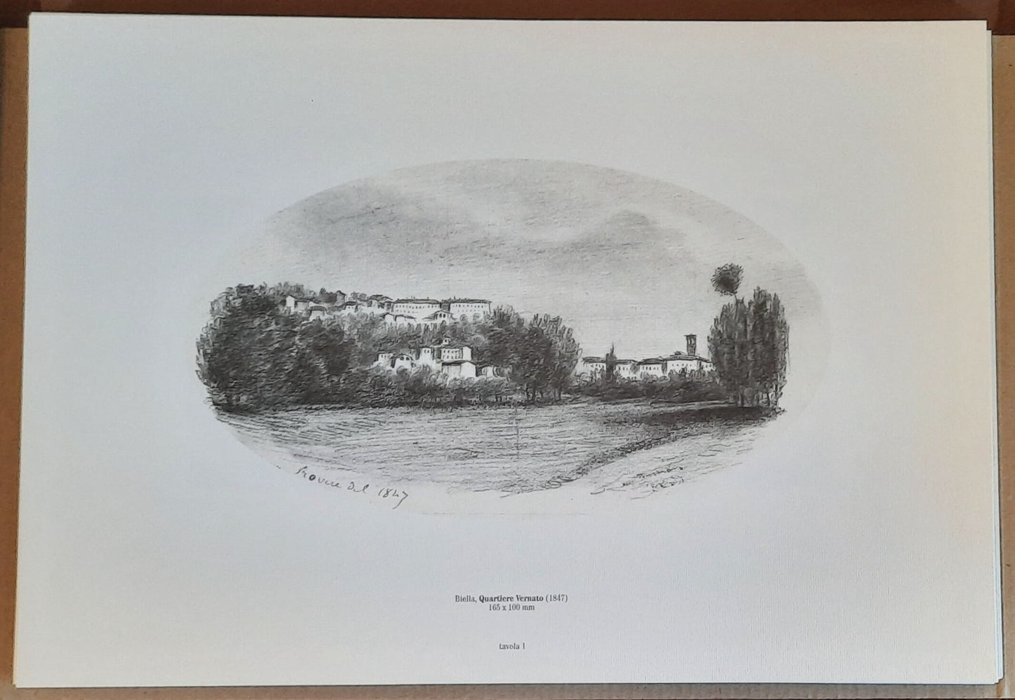 Antica Provincia di Biella nei disegni di Clemente Rovere 1847 - 1850