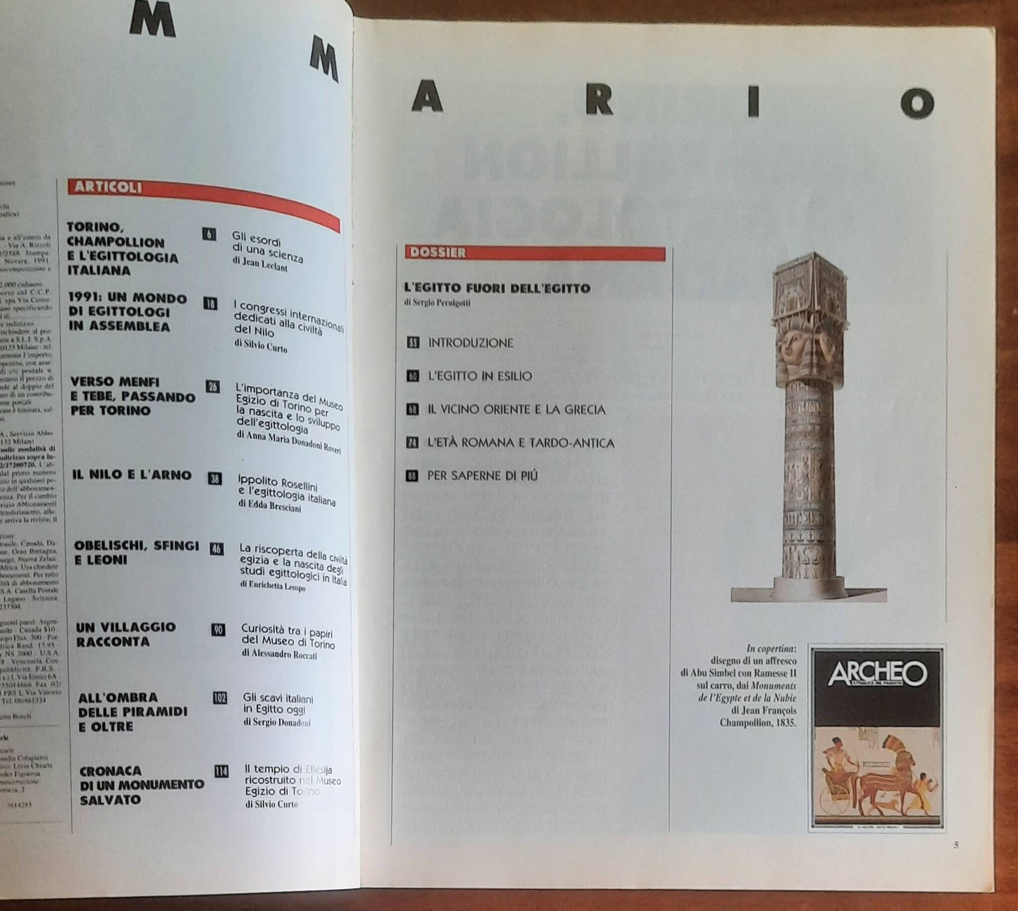 Archeo n. 79 - Settembre 1991 - Alla scoperta della civiltà del Nilo