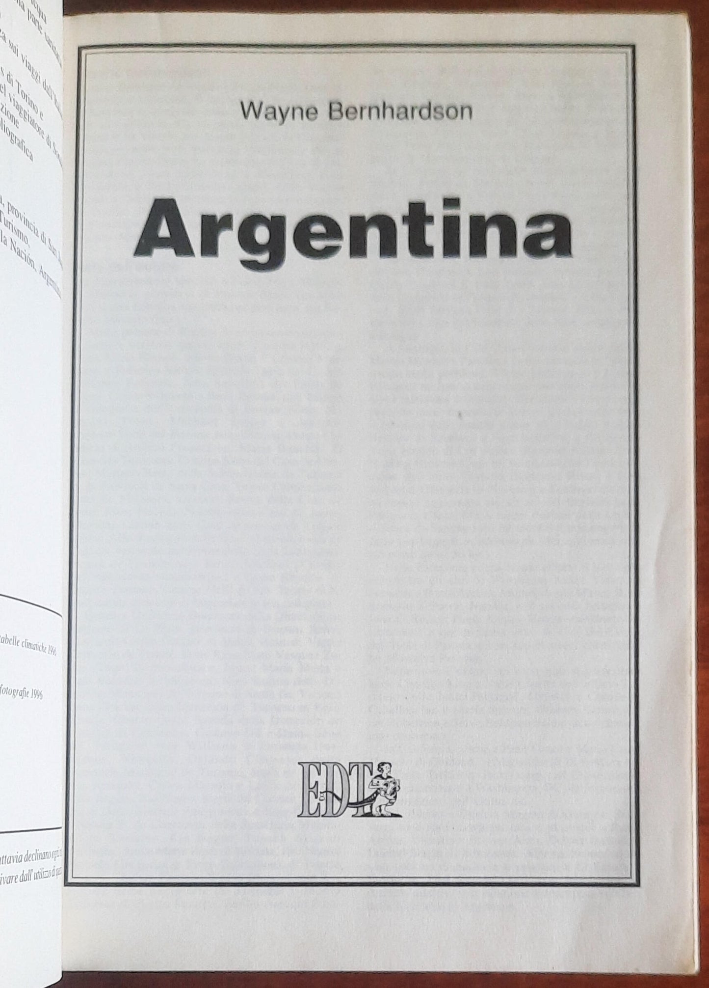 Argentina - Guide E.D.T. - Lonely Planet