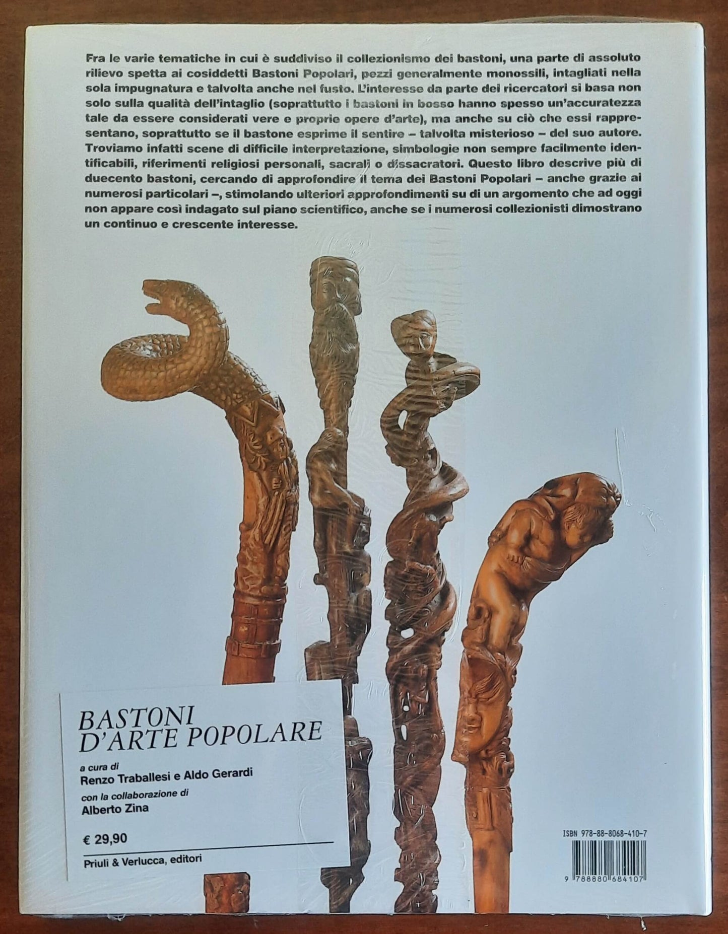 Bastoni d'arte popolare - Renzo Traballesi e Aldo Gerardi - Priuli & Verlucca
