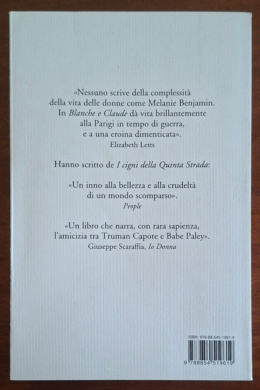 Blanche e Claude - di Melanie Benjamin - Neri Pozza