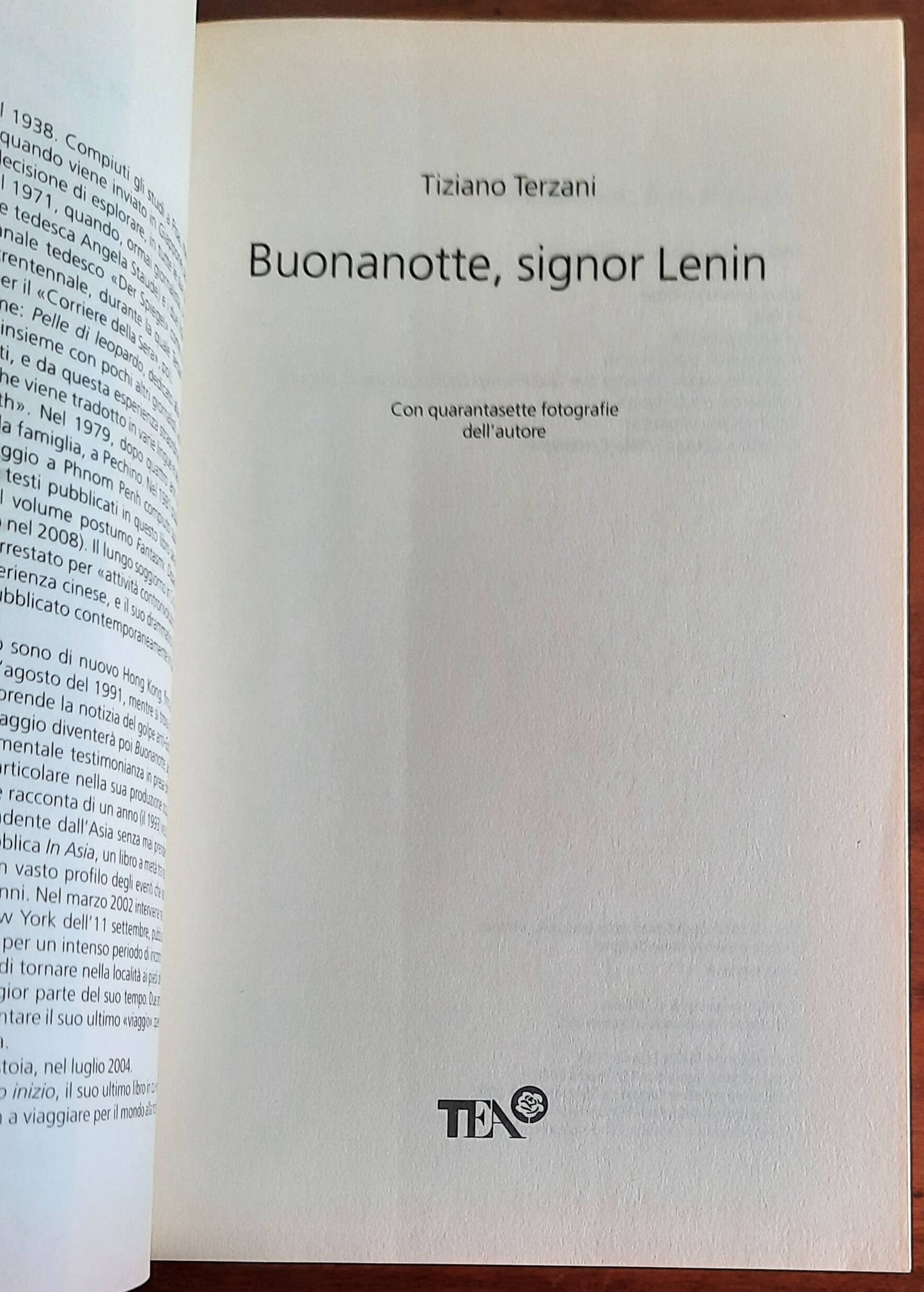 Buonanotte, signor Lenin - di Tiziano Terzani - TEA