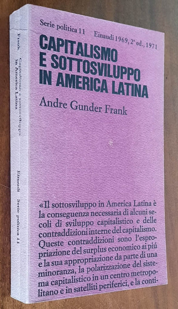 Capitalismo e sottosviluppo in America Latina - Einaudi