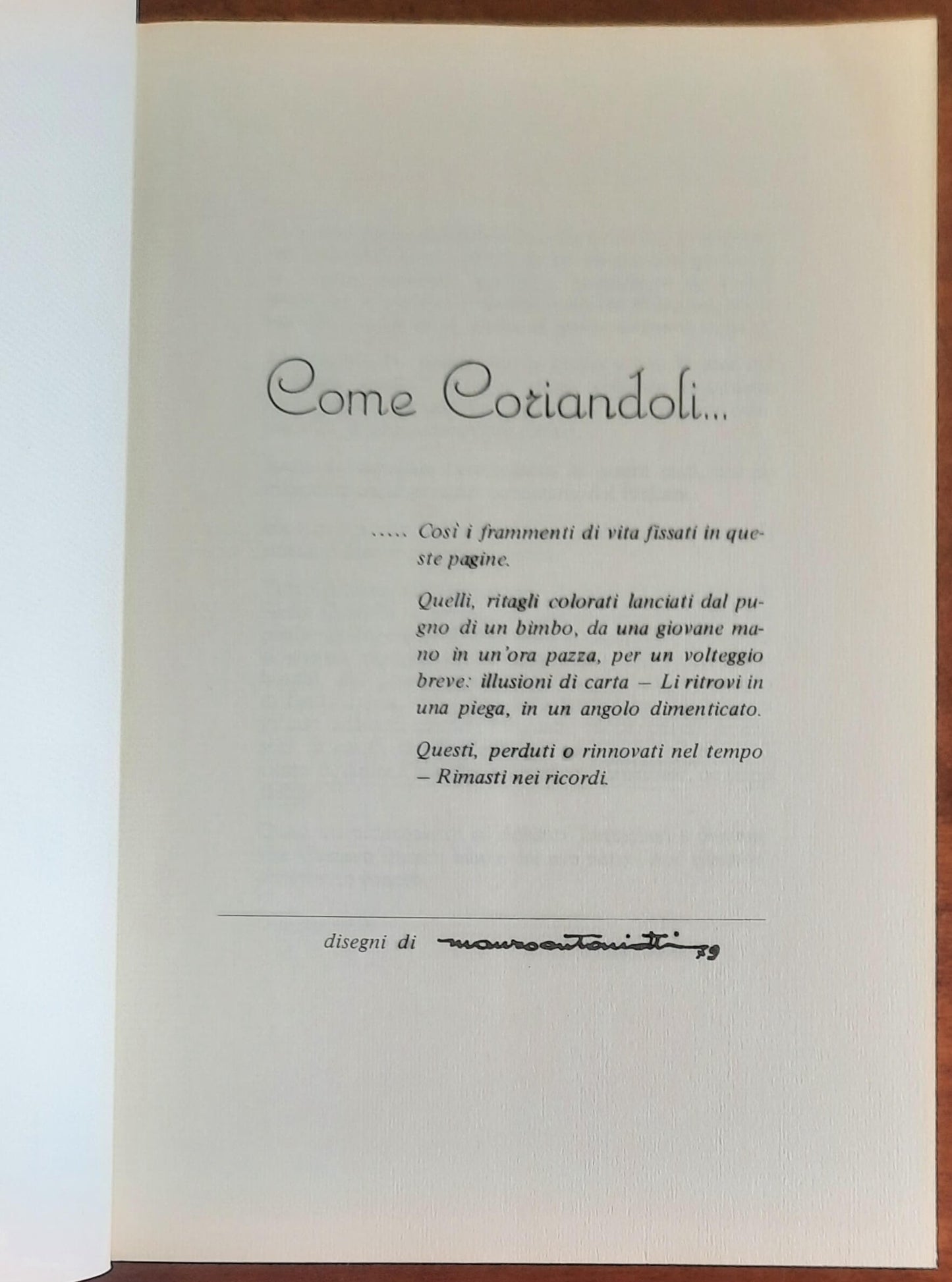 Come Coriandoli.... - di Anita Crovella - Litografia Giuseppe Fabbri