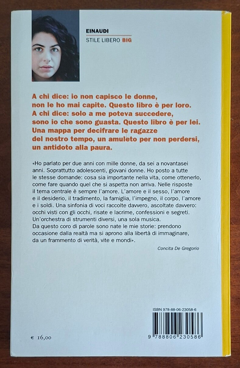 Cosa pensano le ragazze - Concita De Gregorio - Einaudi