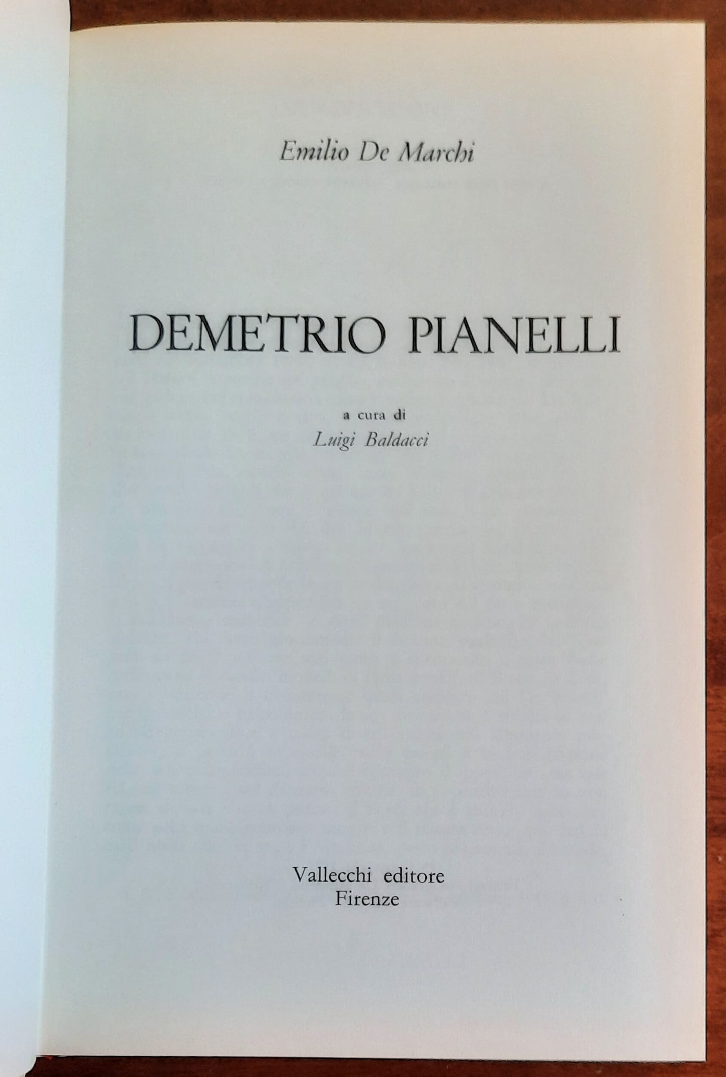 Demetrio Pianelli - di Emilio De Marchi - Vallecchi