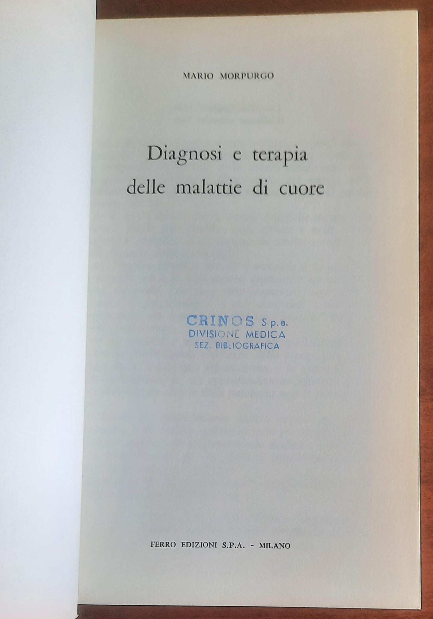 Diagnosi e terapia delle malattie di cuore - Ferro Edizioni