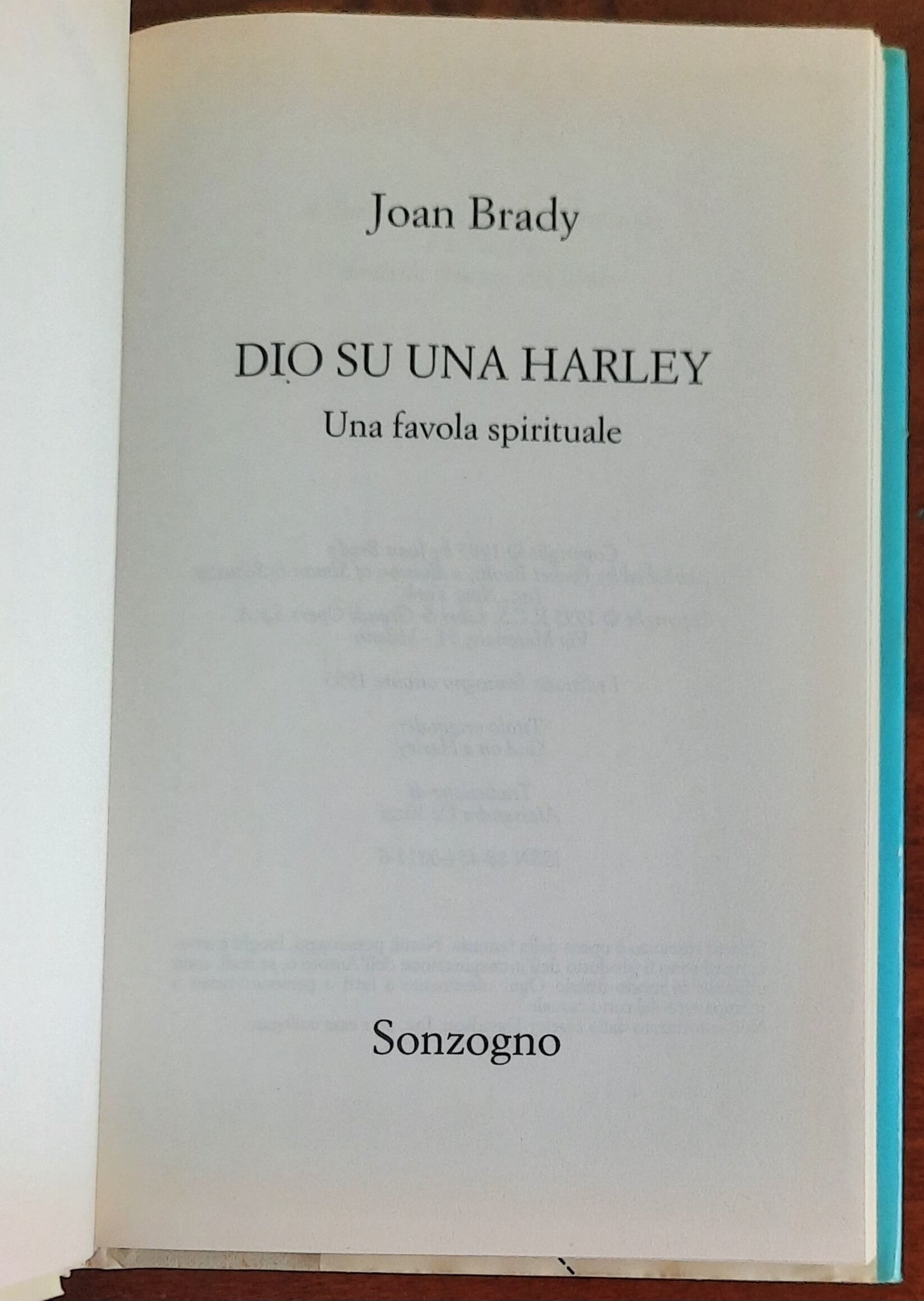 Dio su una Harley. Una favola spirituale