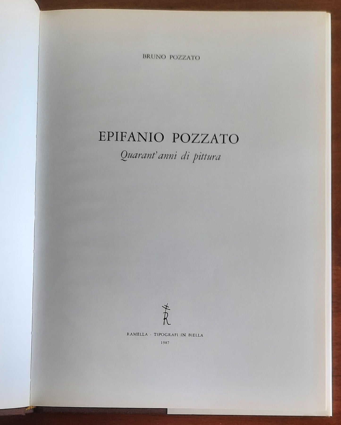 Epifanio Pozzato. Quarant’anni di pittura - di Bruno Pozzato