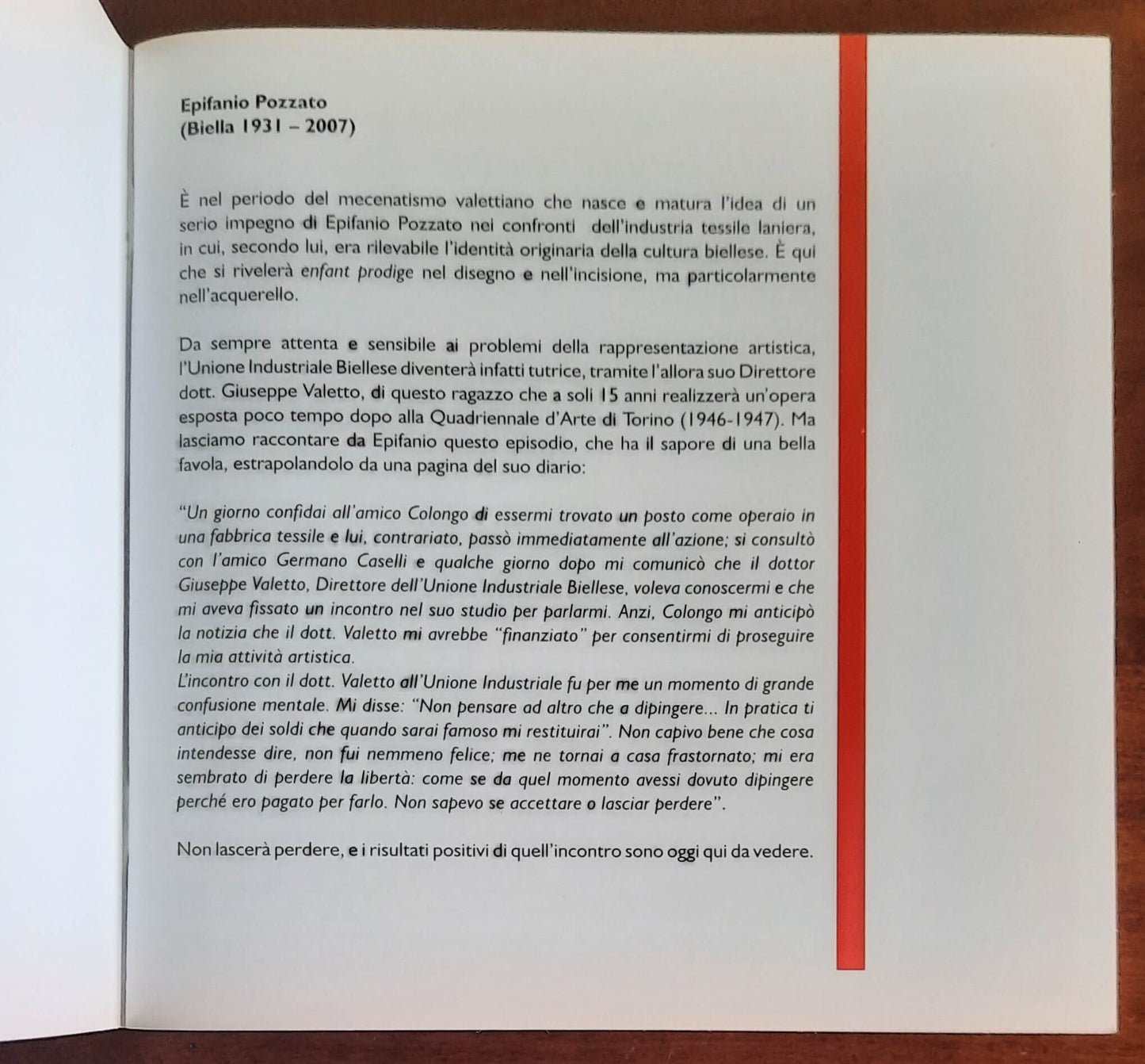 Epifanio Pozzato: Storia dell’industria tessile biellese