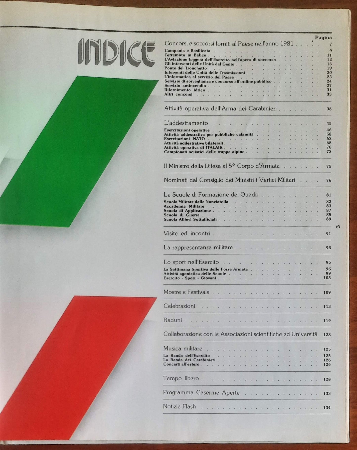 Esercito e Paese. Un anno di vita in comune - Stato Maggiore dell'Esercito