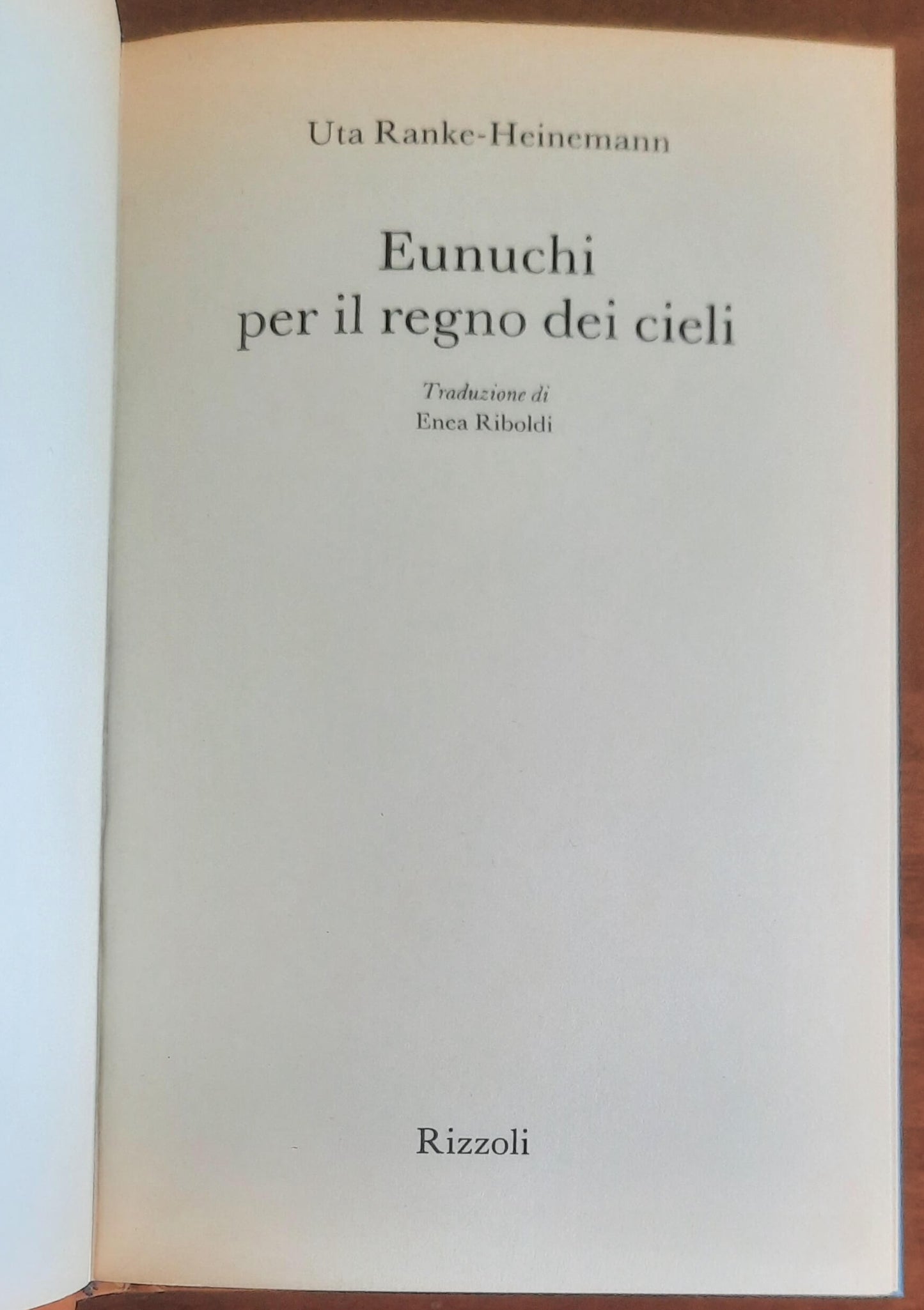 Eunuchi per il regno dei cieli. La chiesa cattolica e la sessualità