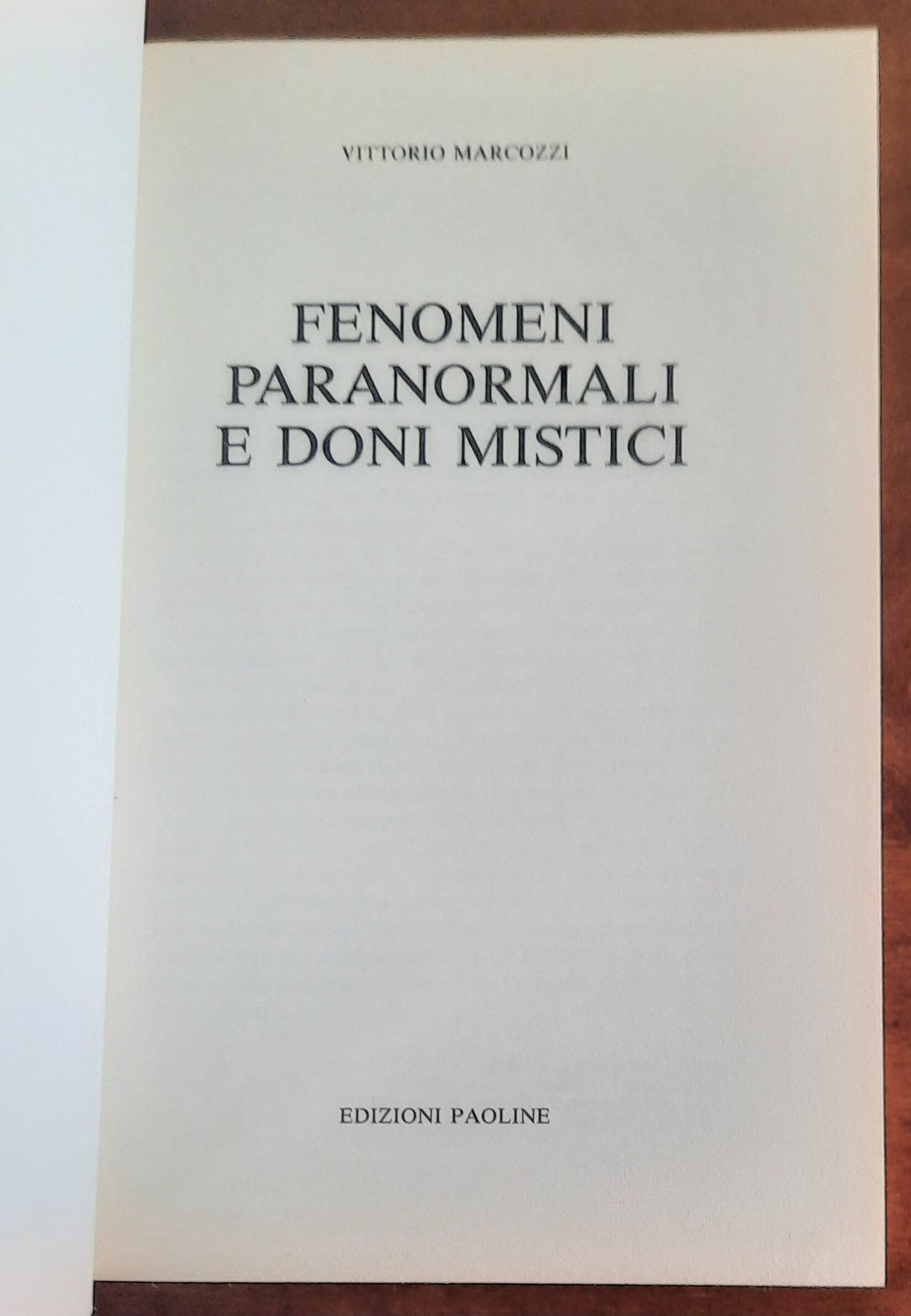 Fenomeni paranormali e doni mistici - Ediz. Paoline