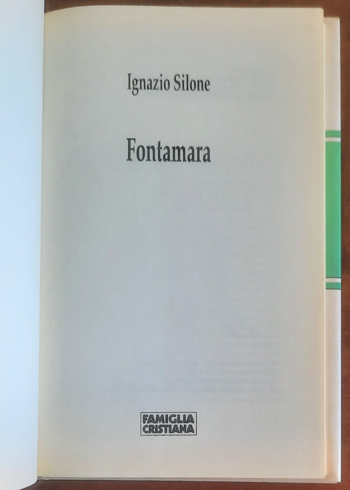 Fontamara - di Ignazio Silone - San Paolo Edizioni