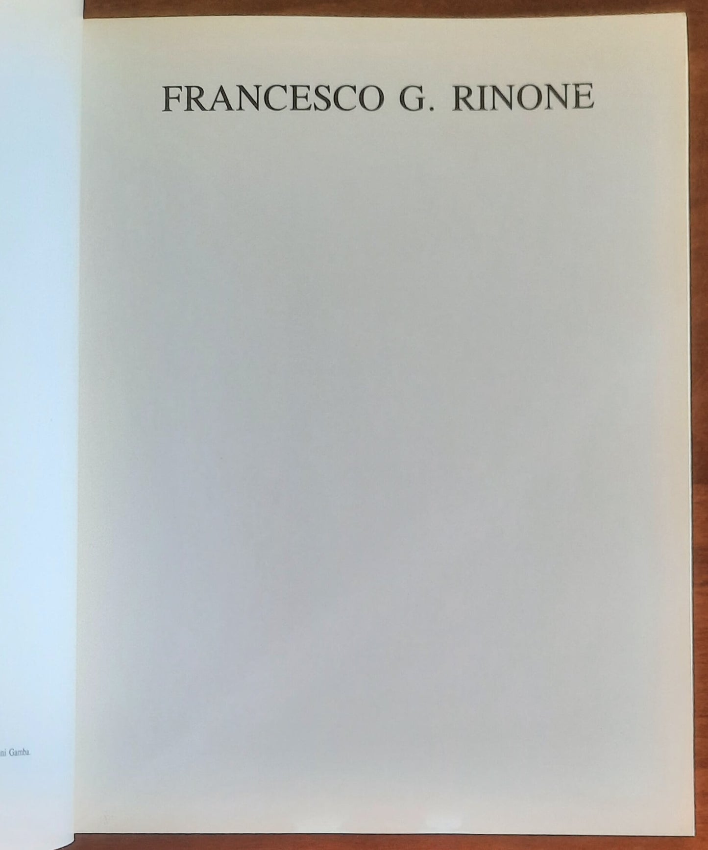 Francesco G. Rinone - Tipografia Gallo