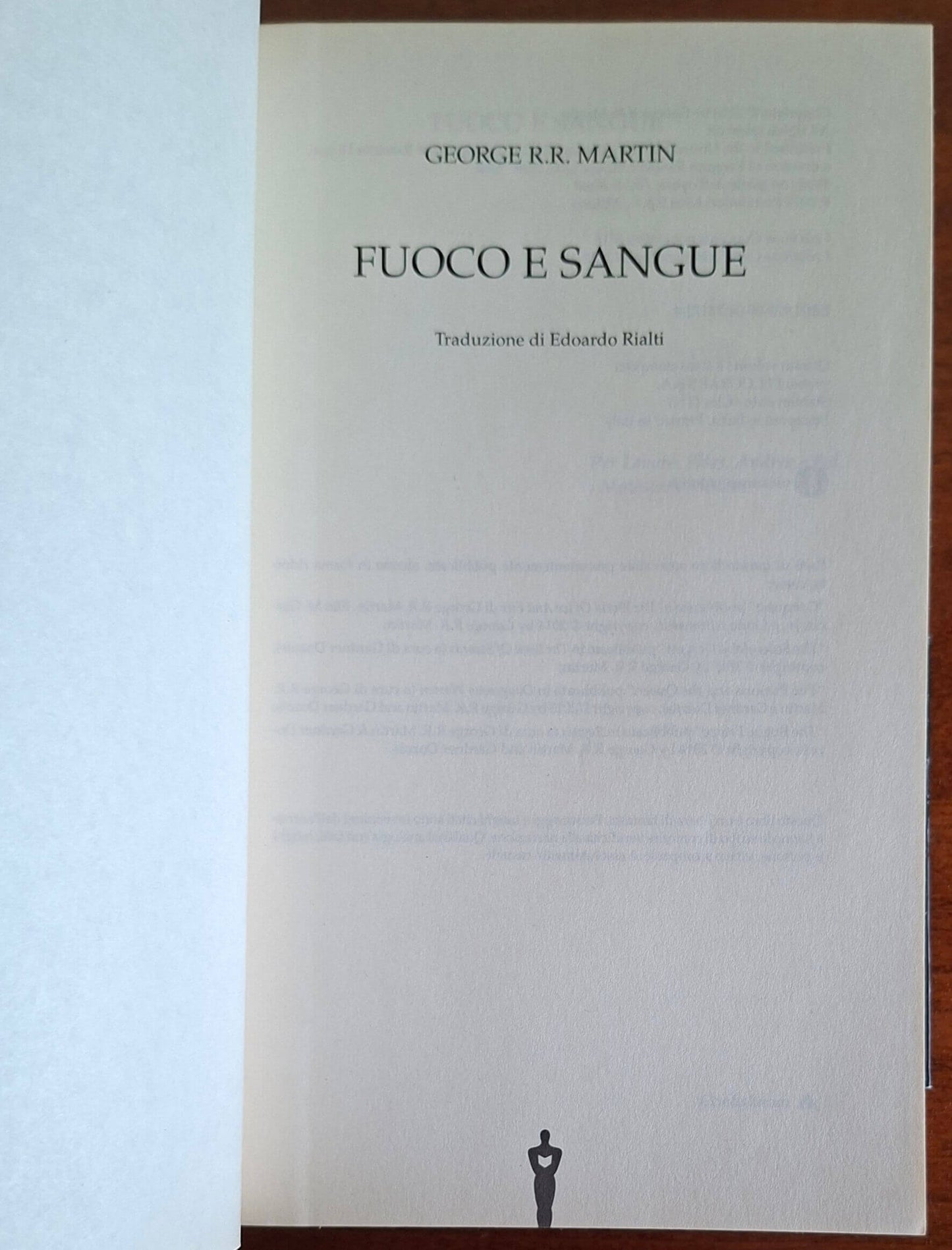 Fuoco e sangue. House of the Dragon - George R.R. Martin