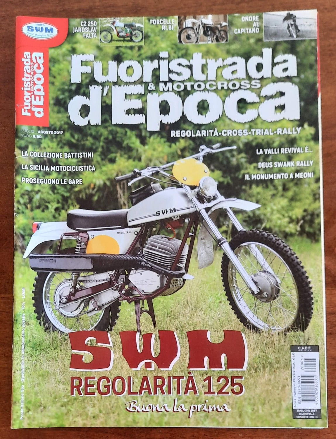 Fuoristrada & Motocross d'Epoca - Anno III - n. 4 - Lug/Ago 2017 – Libreria  Biellese