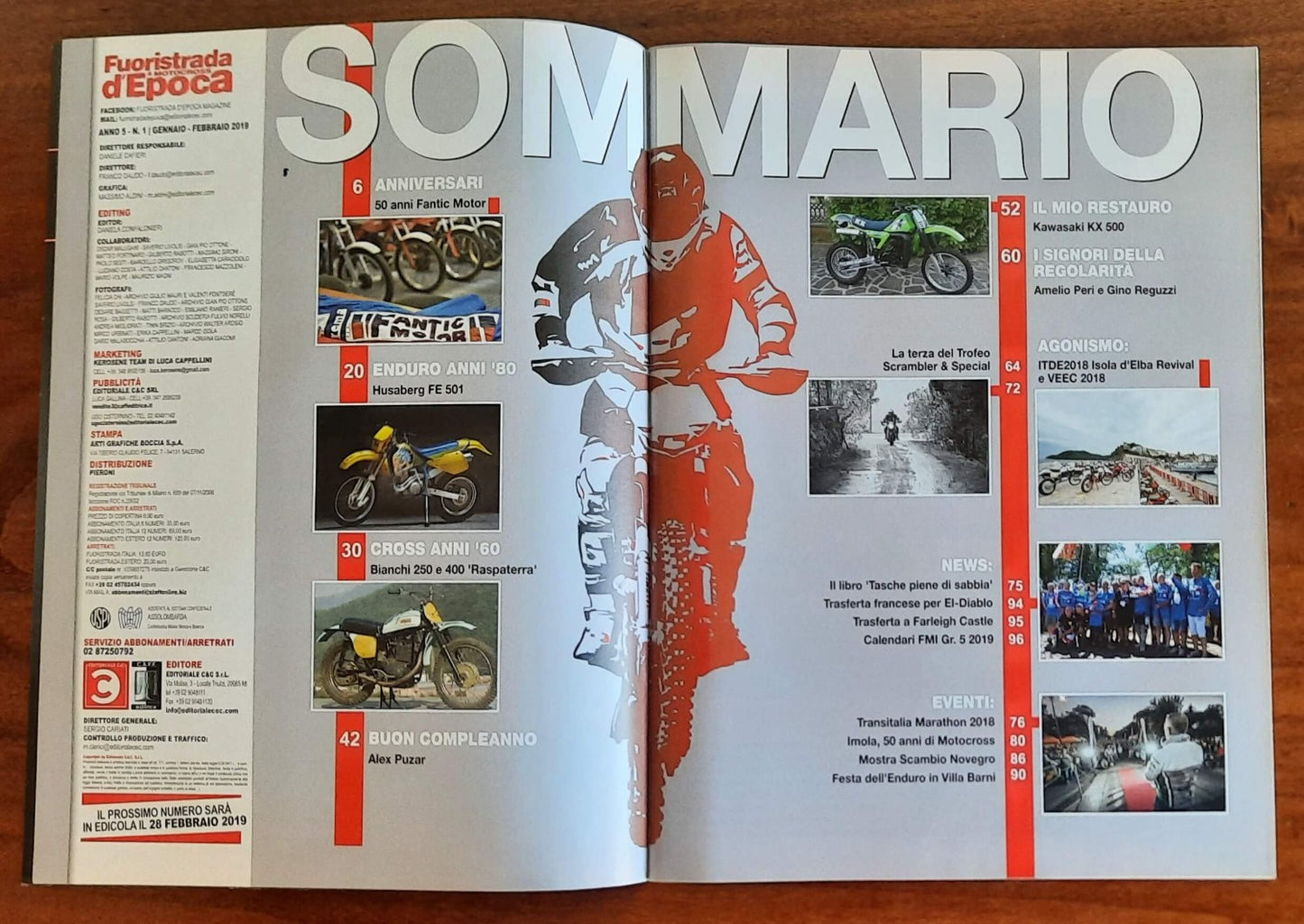 Fuoristrada & Motocross d’Epoca - Gen/Feb 2019
