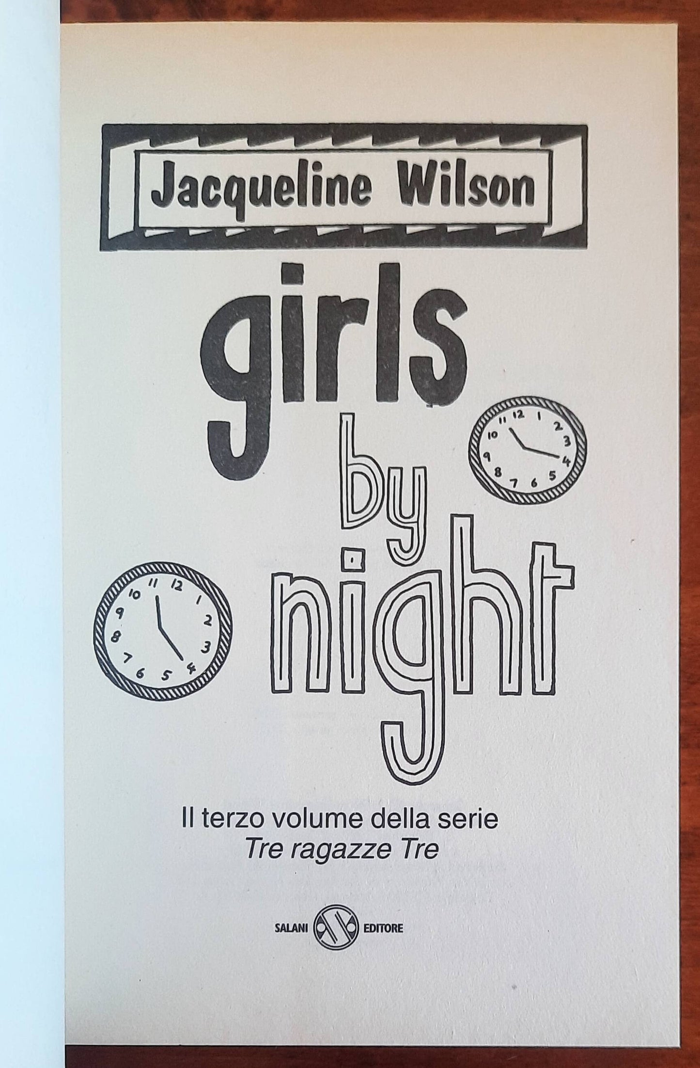 Girls by night - di Jacqueline Wilson - Salani Editore