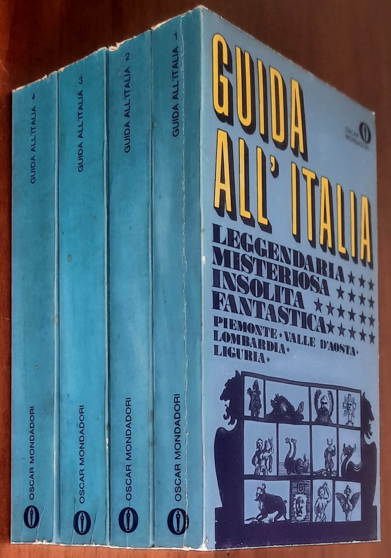 Guida all’Italia leggendaria, misteriosa, insolita, fantastica - 4 vol.