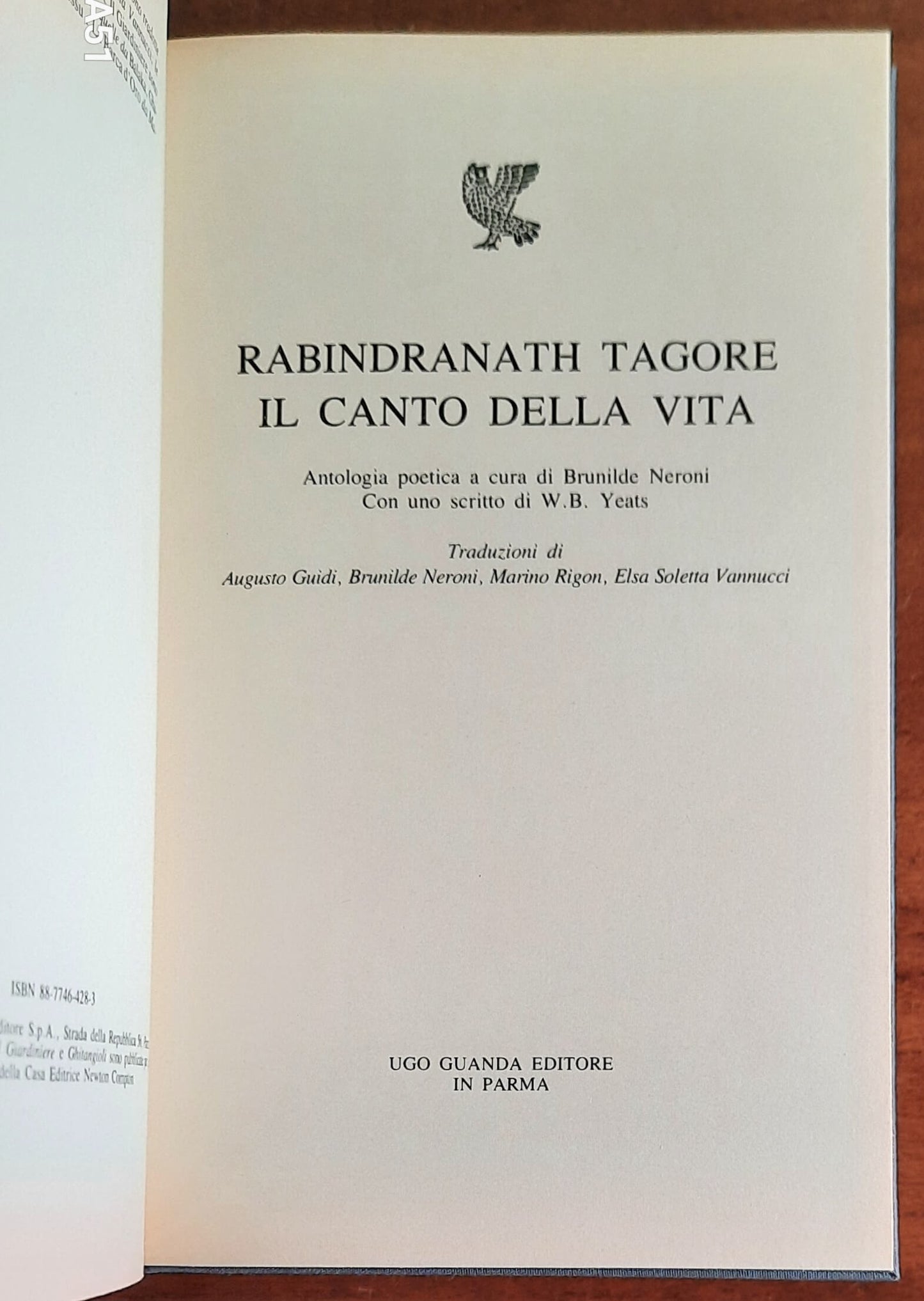 Il canto della vita - di Rabindranath Tagore - Guanda