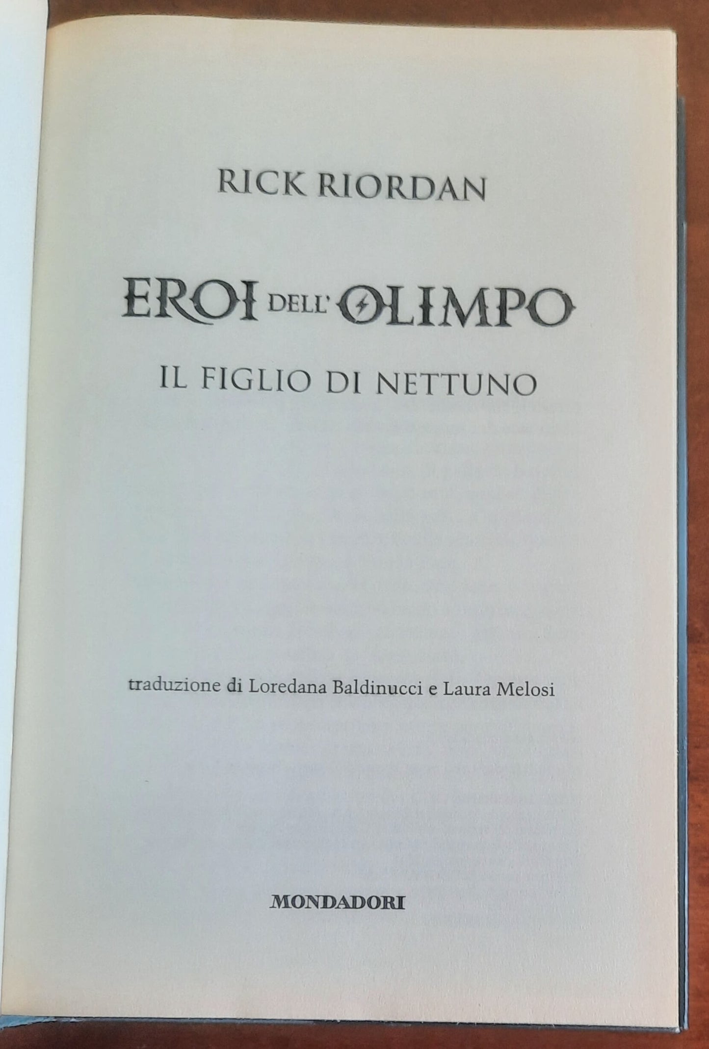 Il figlio di Nettuno. Eroi dell’Olimpo - vol. 2