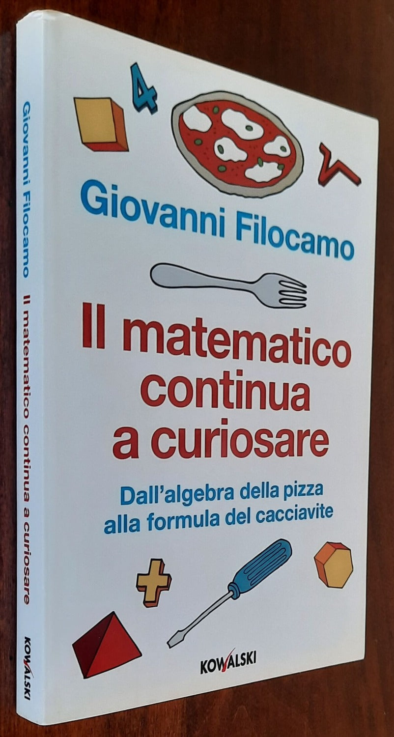 Il matematico continua a curiosare. Dall’algebra della pizza alla formula del cacciavite