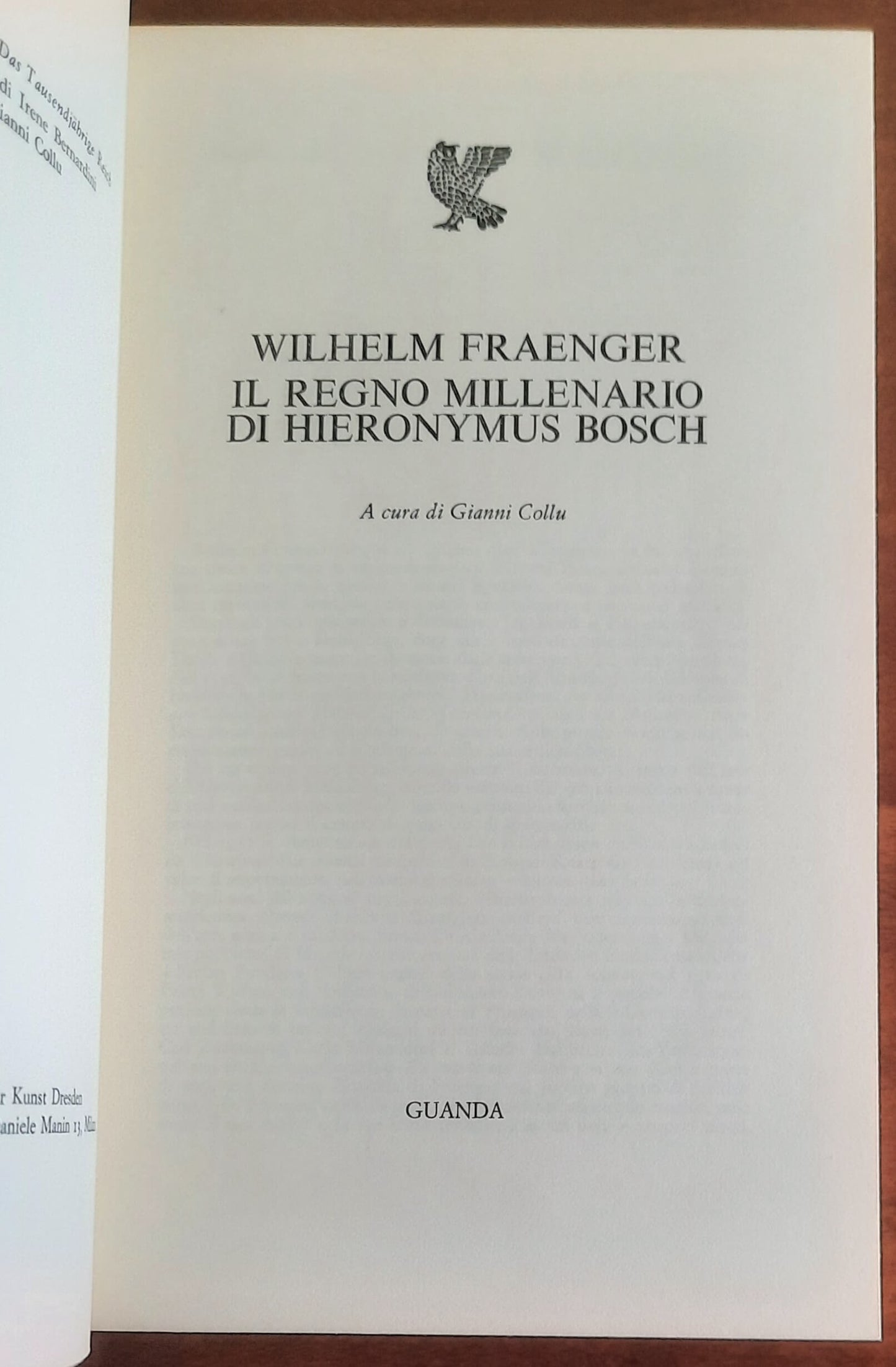 Il regno millenario di Hieronymus Bosch - Guanda