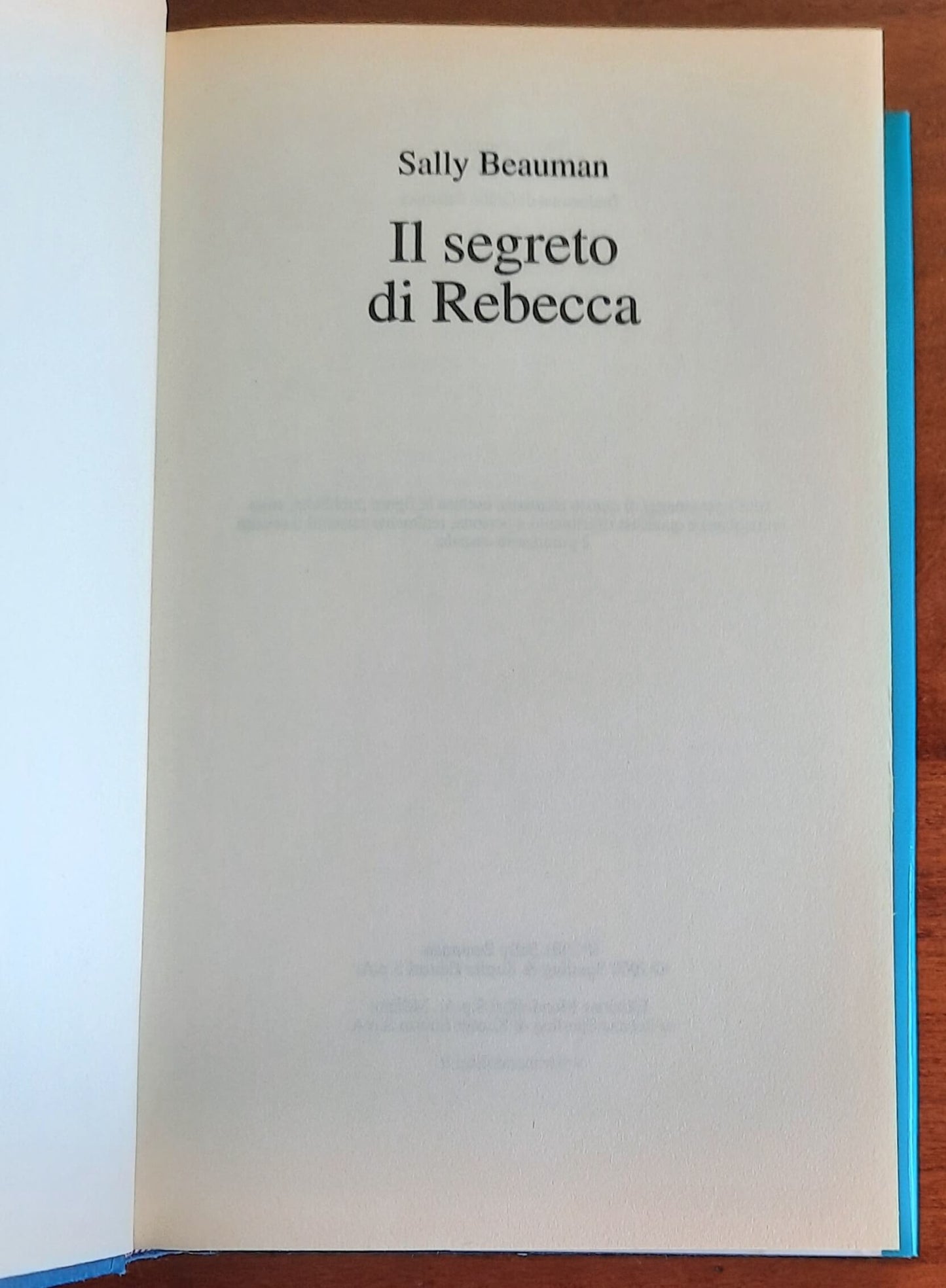 Il segreto di Rebecca - di Sally Beauman - Mondolibri