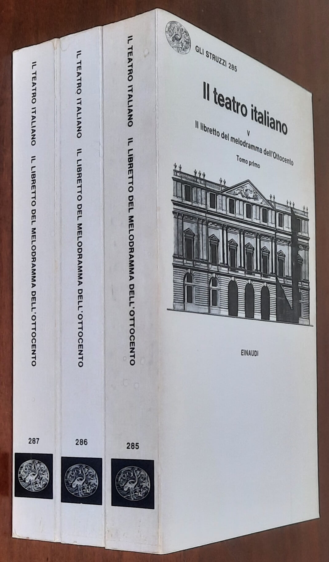 Il teatro italiano. Il libretto del melodramma dell’Ottocento - 3 vol.