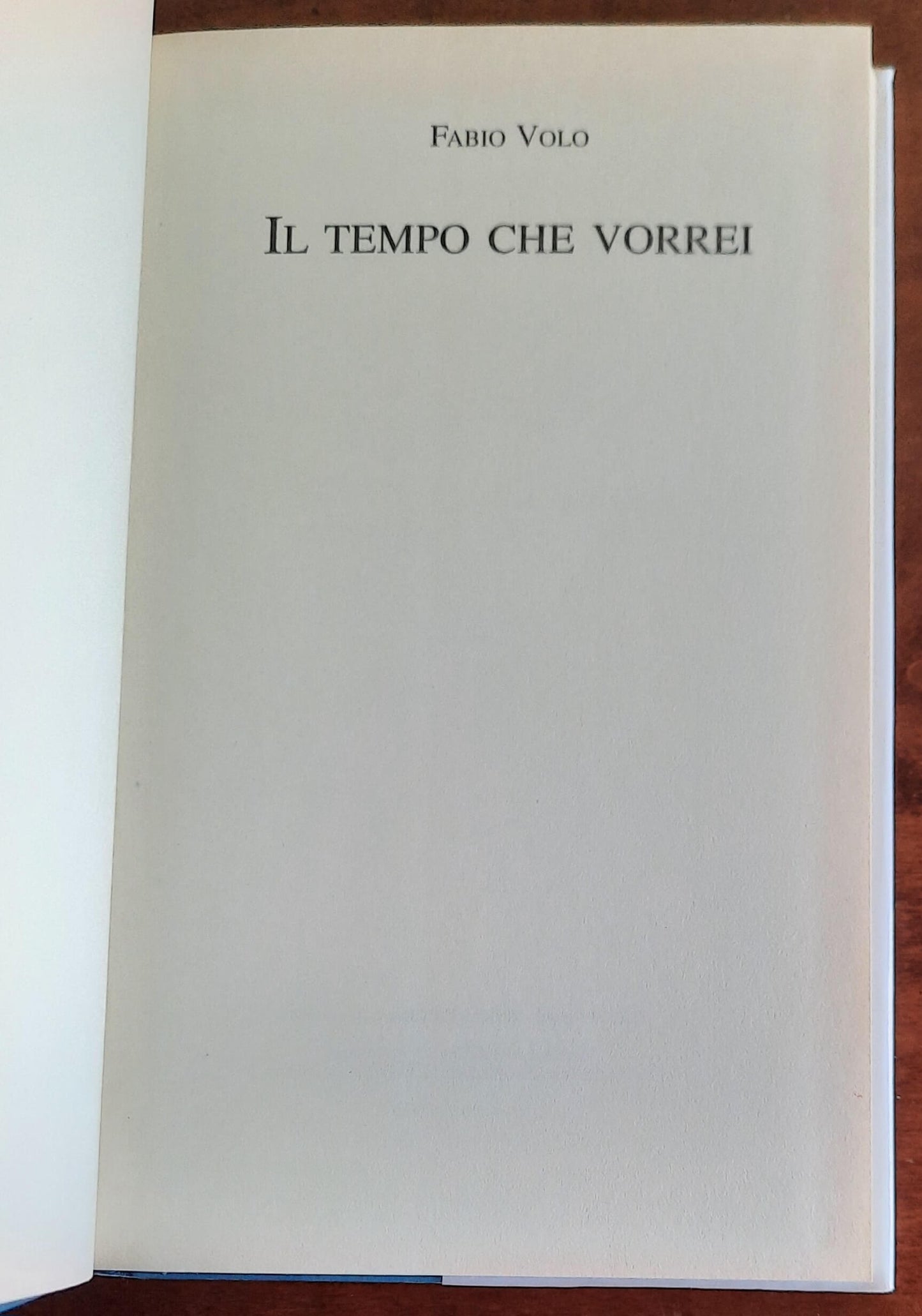 Il tempo che vorrei - di Fabio Volo - Mondolibri