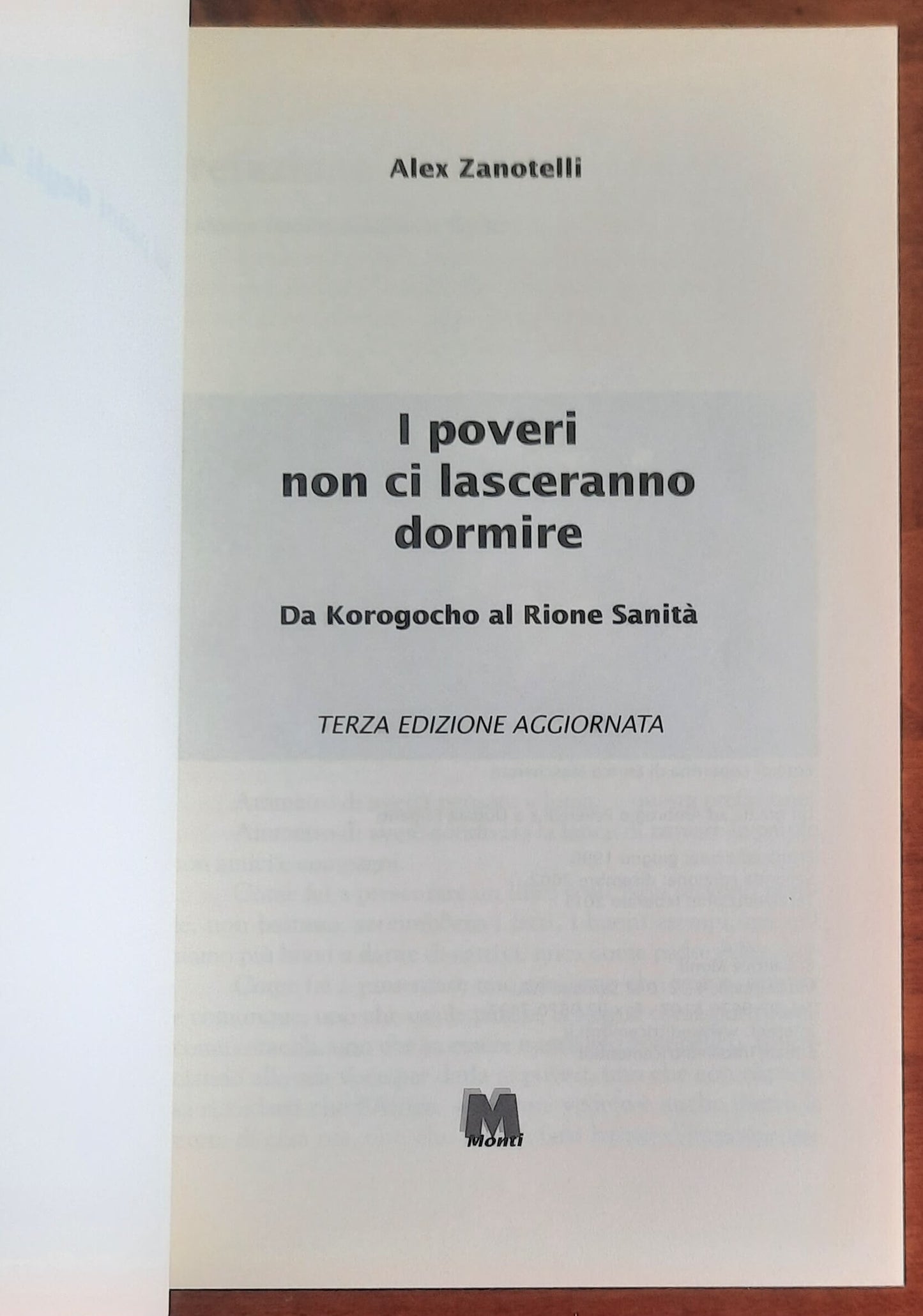 I poveri non ci lasceranno dormire. Da Korogocho al Rione Sanità