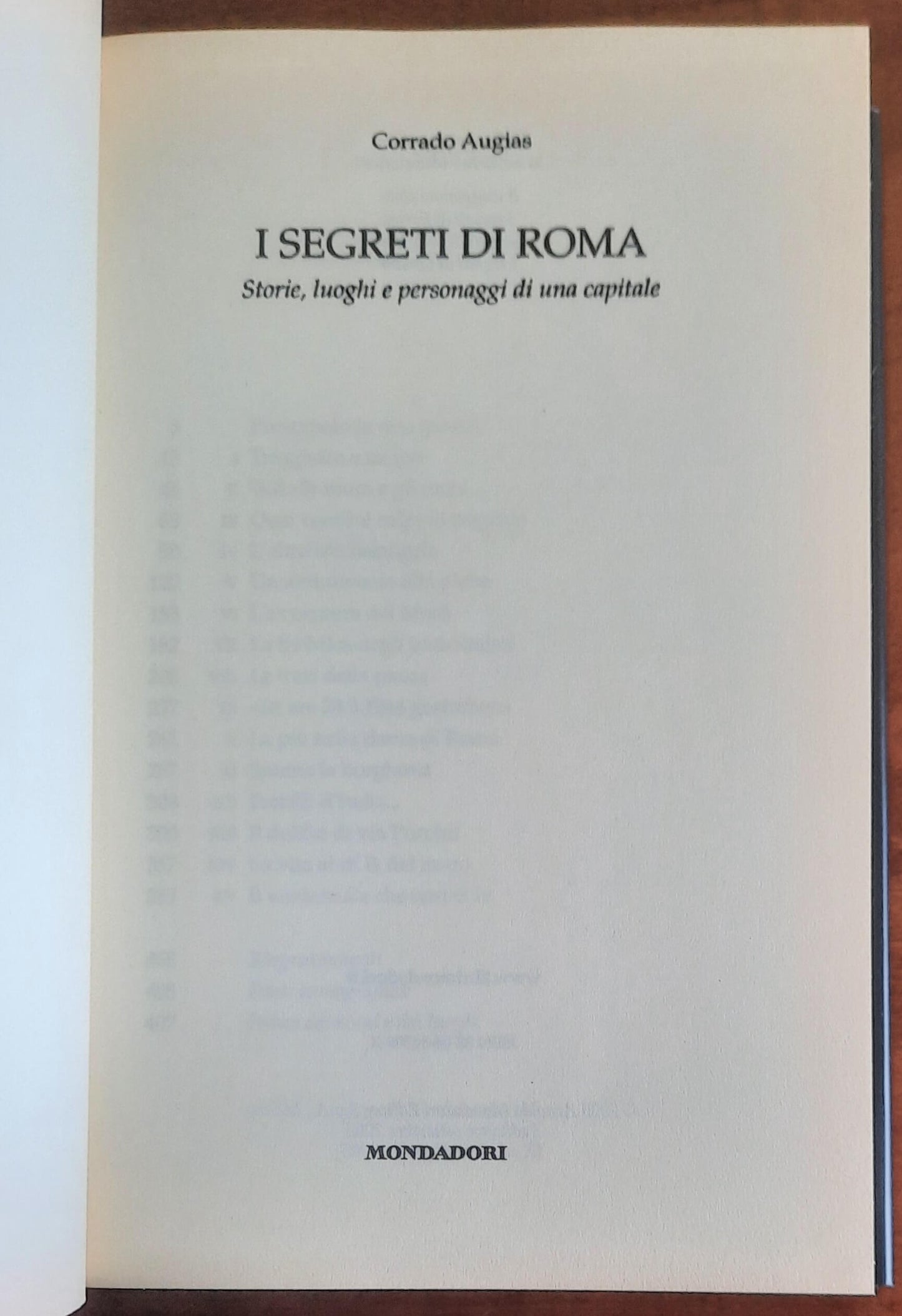 I segreti di Roma. Storie, luoghi e personaggi di una capitale