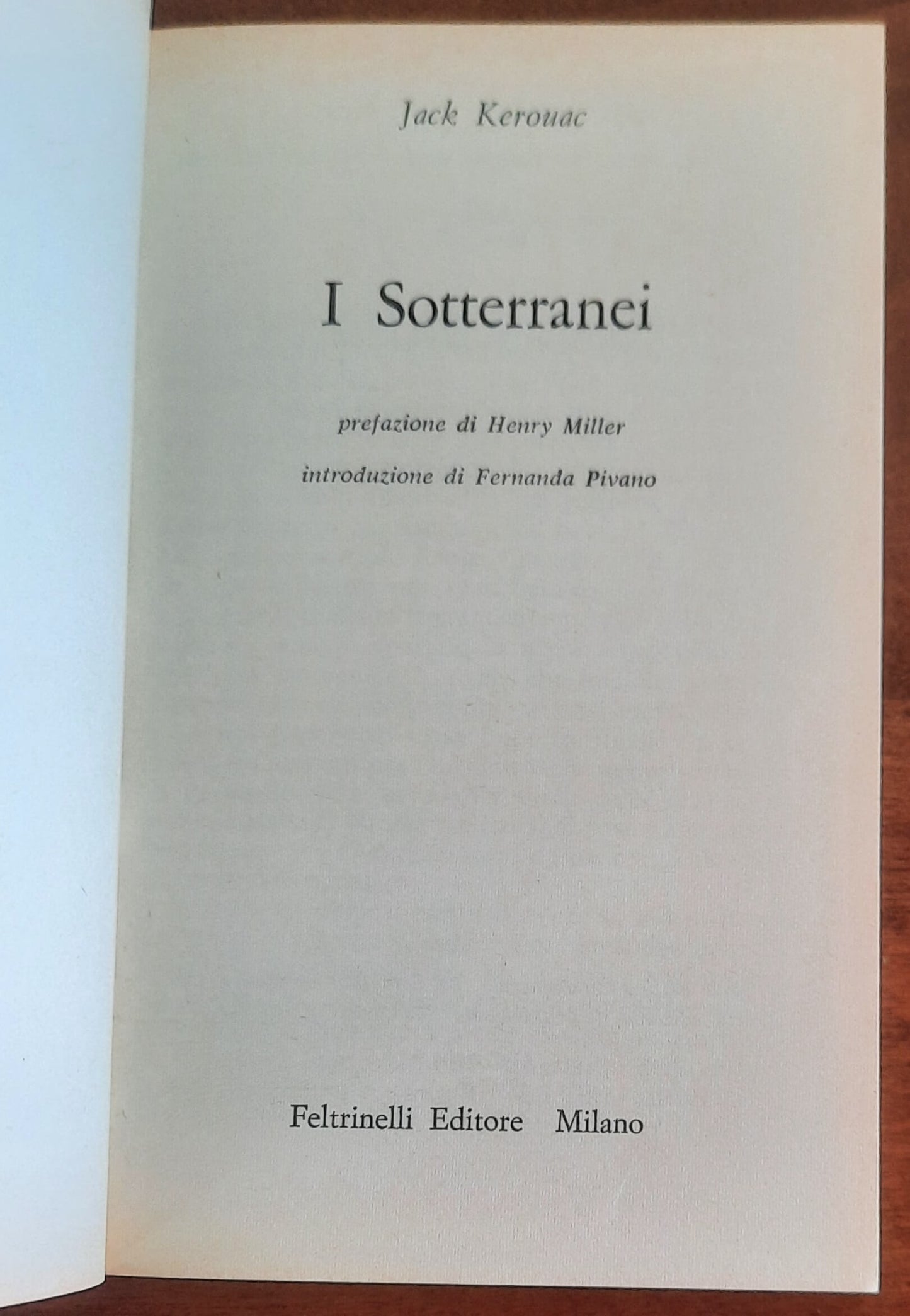 I sotterranei. Il romanzo d’amore della beat generation - di Jack Kerouac