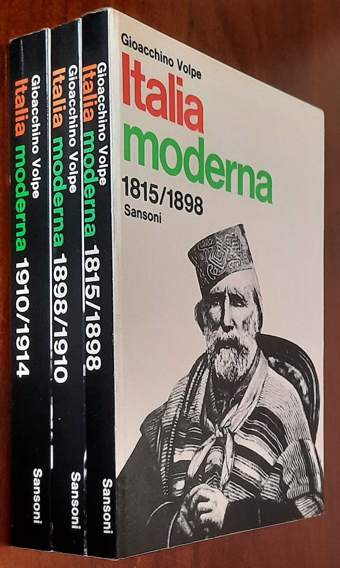 Italia moderna 1815-1898 - 1898-1910 - 1910-1914 - in 3 vol. - Sansoni