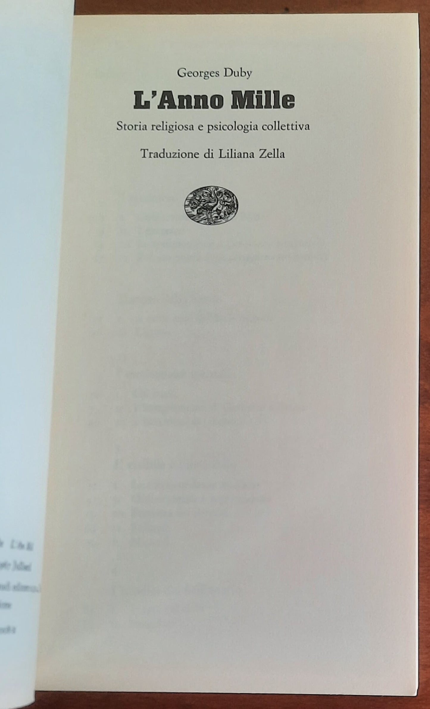 L’Anno Mille. Storia religiosa e psicologia collettiva - Einaudi