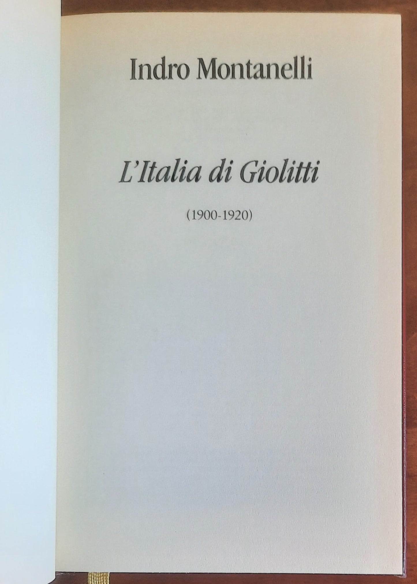 L’Italia di Giolitti (1900 - 1920) - Edizione Euroclub