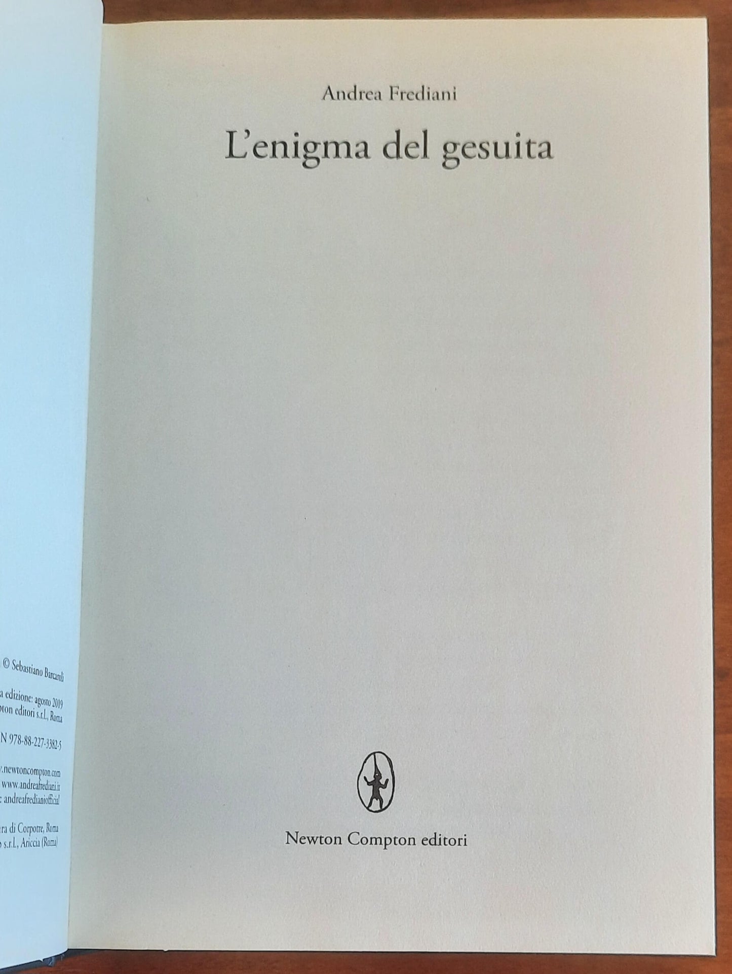 L’enigma del gesuita - di Andrea Frediani - Newton Compton Editori