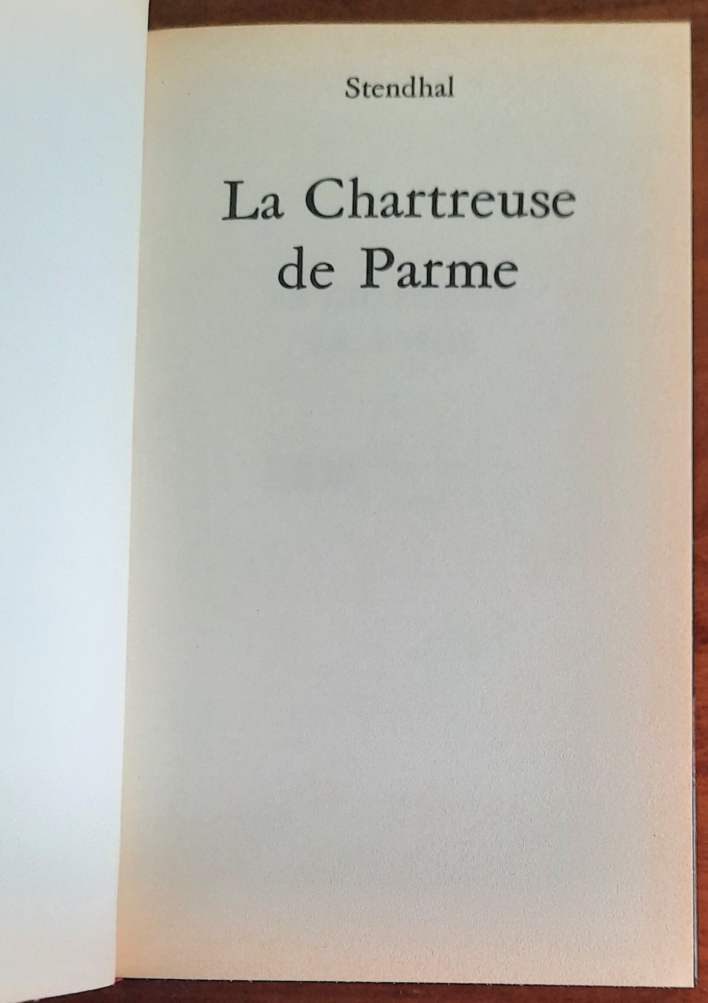 La Chartreuse de Parme - di Stendhal (marie-henri Beyle)
