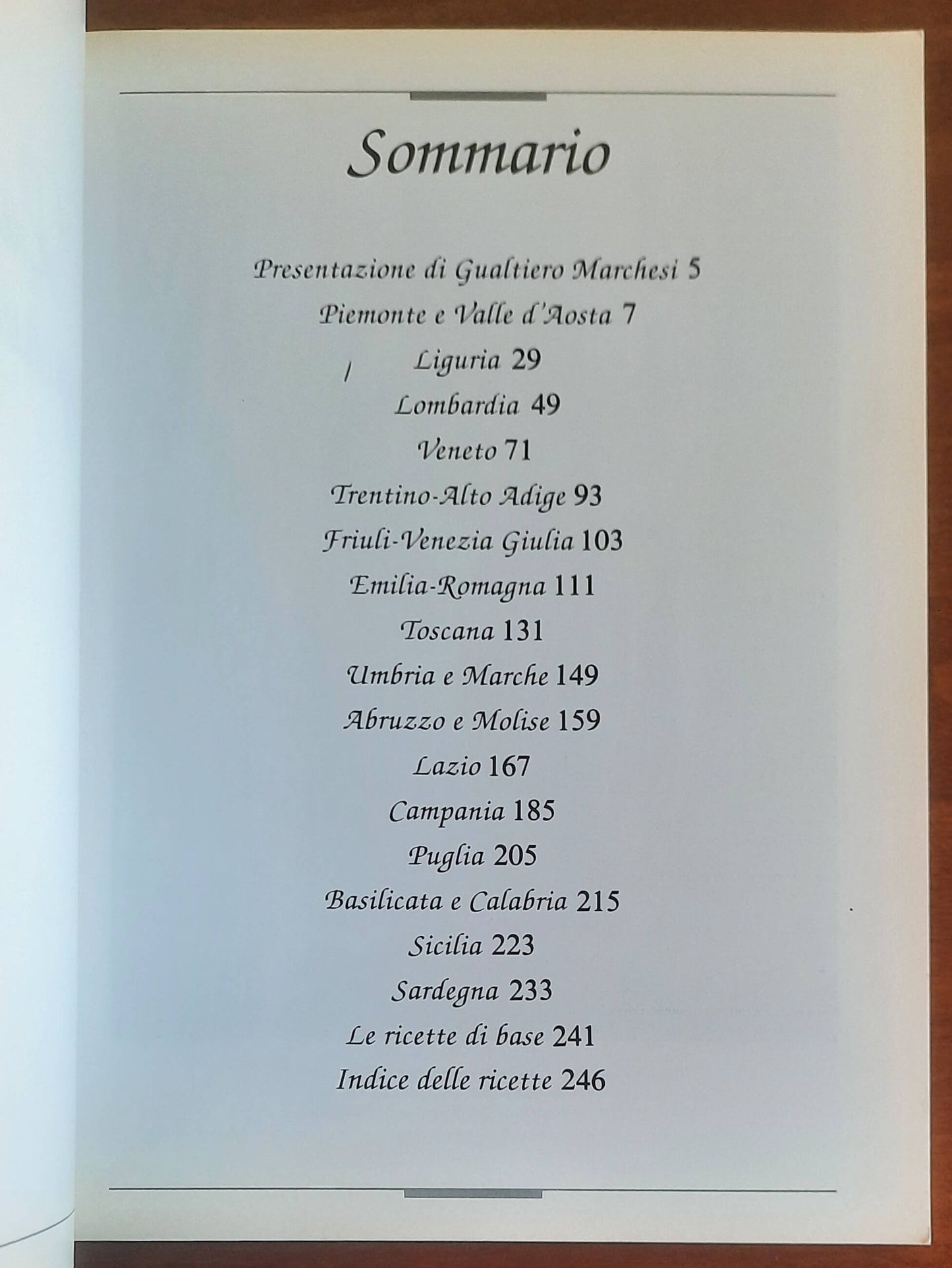 La Cucina regionale italiana - di Gualtiero Marchesi - Mondadori