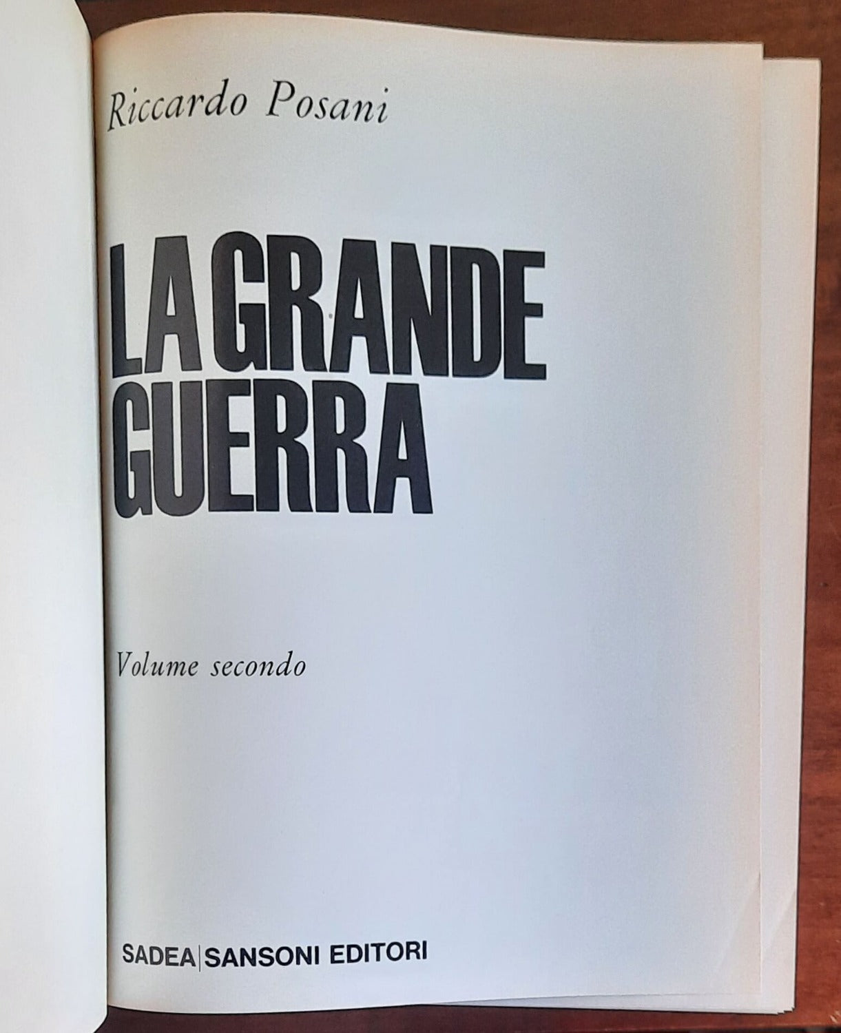 La Grande Guerra 1914 - 1918 - in 2 vol.