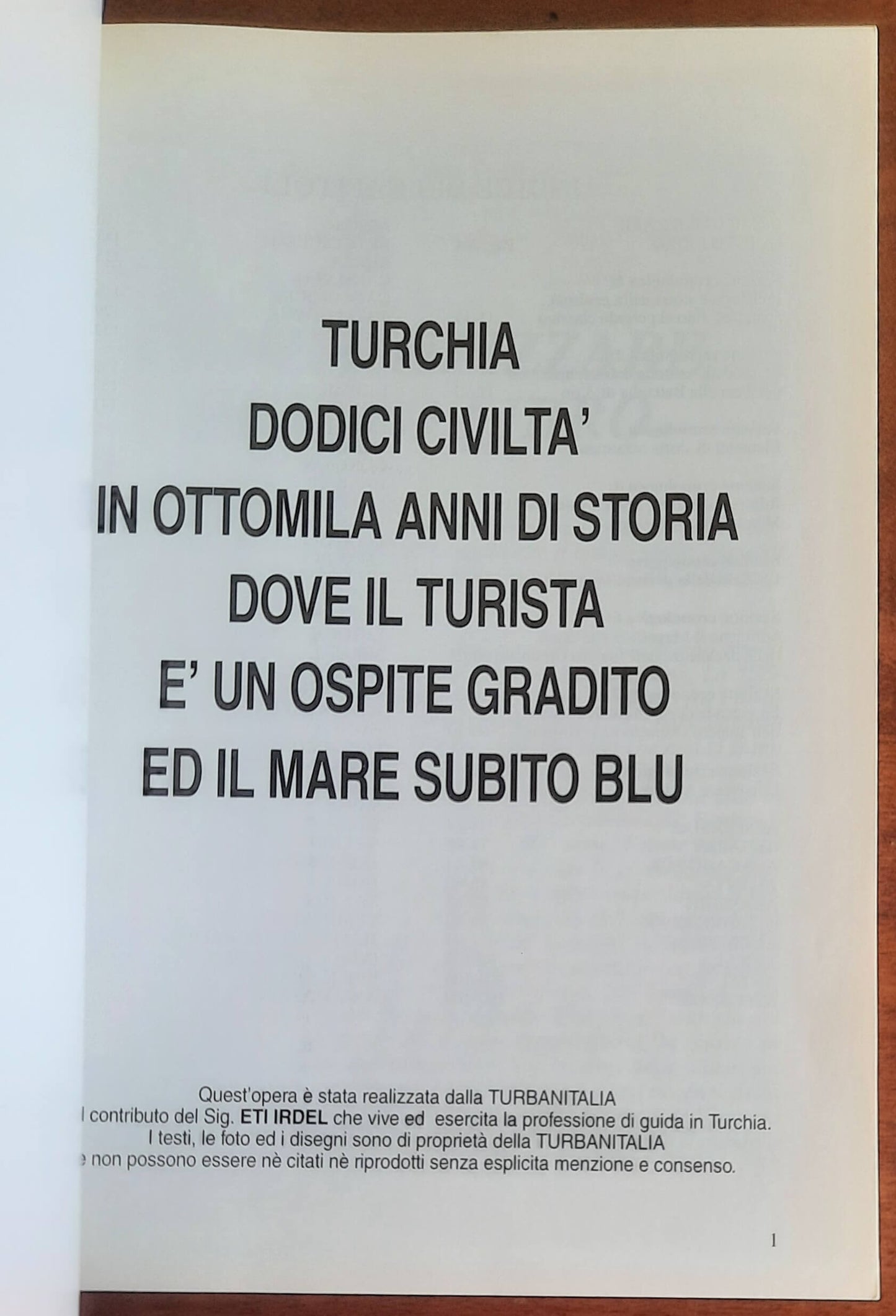 La Turchia più bella - Turbanitalia
