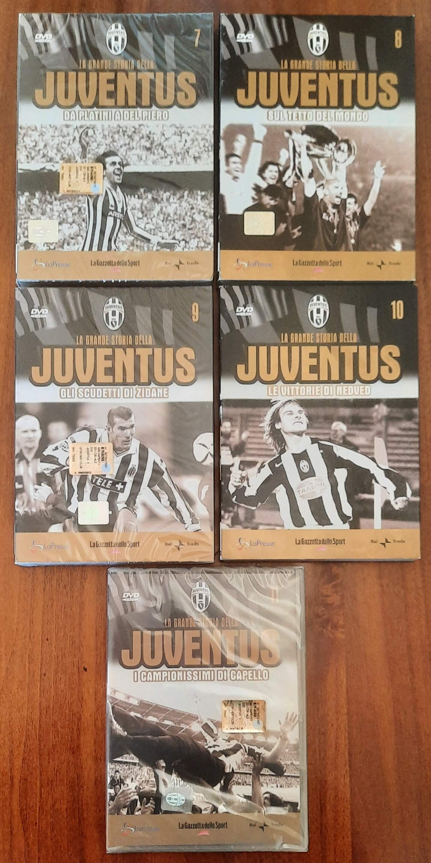 La grande storia della Juventus - 11 DVD in cofanetto