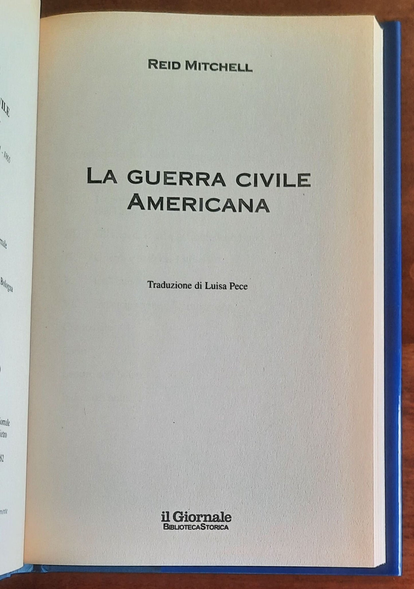 La guerra civile americana - Biblioteca Storica