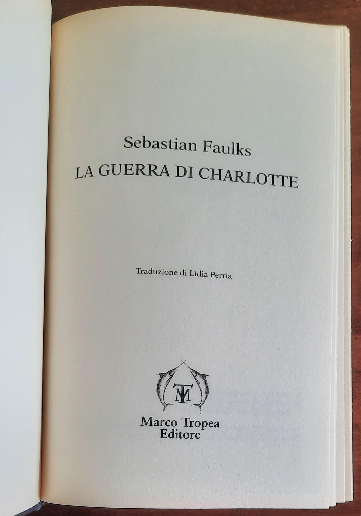 La guerra di Charlotte - di Sebastian Faulks