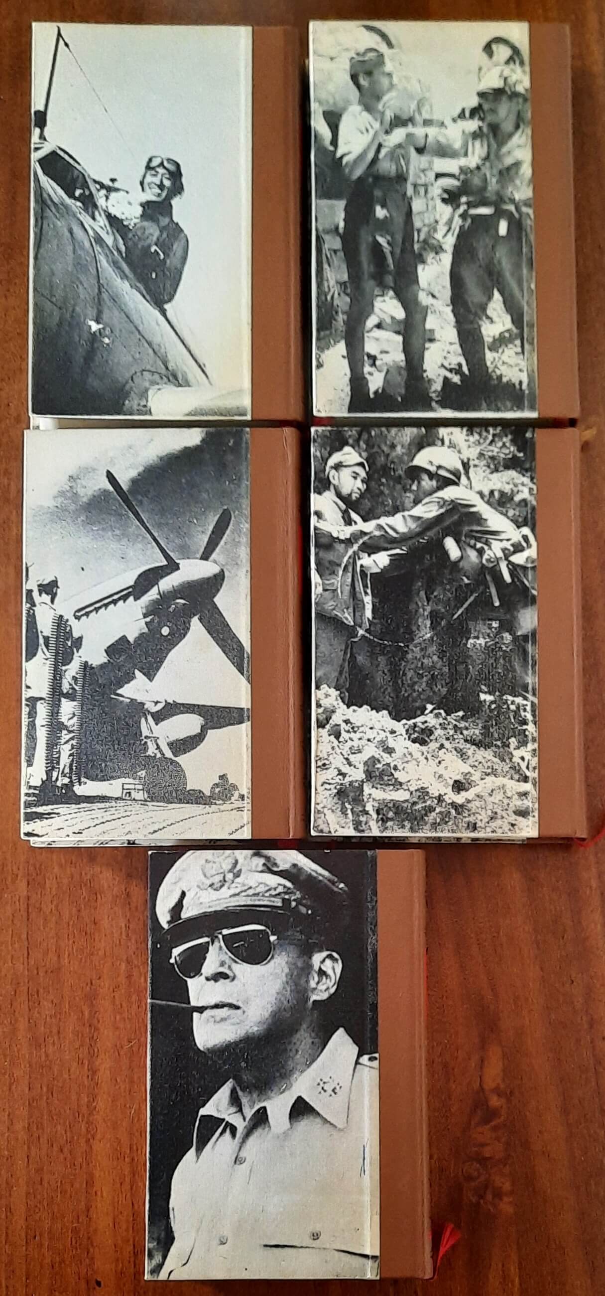 La lotta per il Pacifico - 5 volumetti - Ed. Ferni - 1972