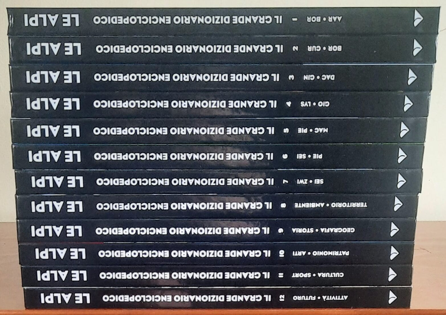 Le Alpi. Il grande dizionario enciclopedico - 12 vol. - Priuli e Verlucca