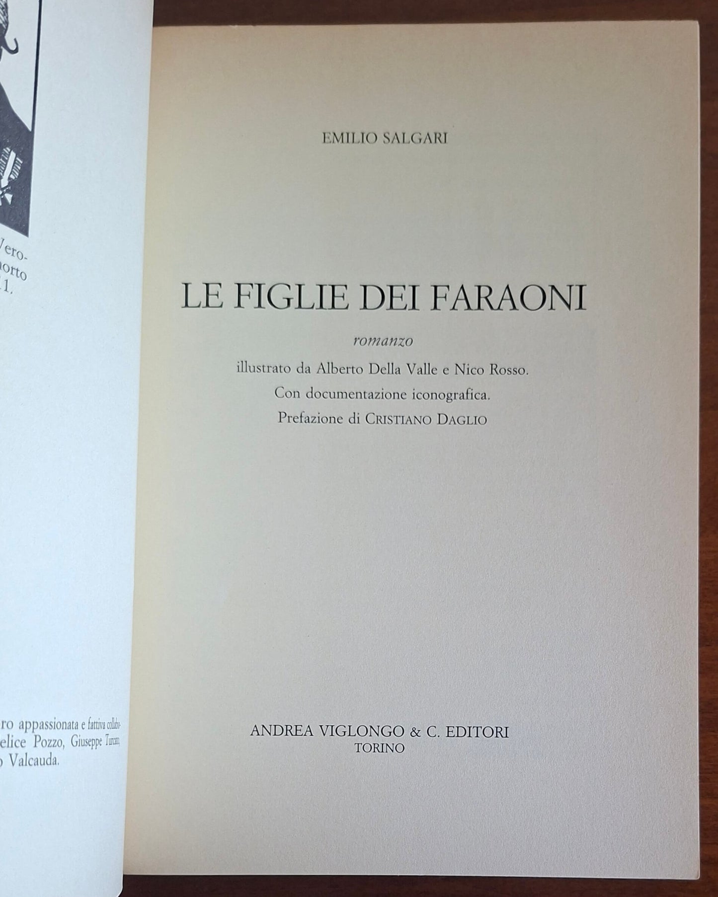 Le Figlie dei Faraoni - di Emilio Salgari - Viglongo